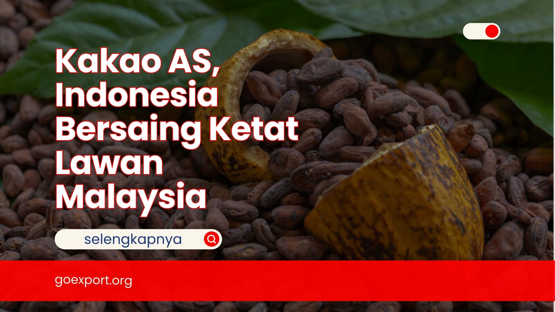 Kakao AS, Indonesia Bersaing Ketat Lawan Malaysia